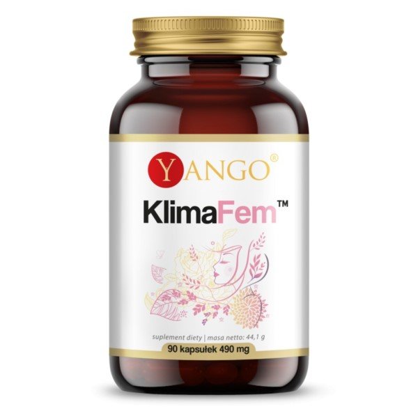 Фото - Вітаміни й мінерали Yango KlimaFem Suplementy diety, 90 kaps menopauza