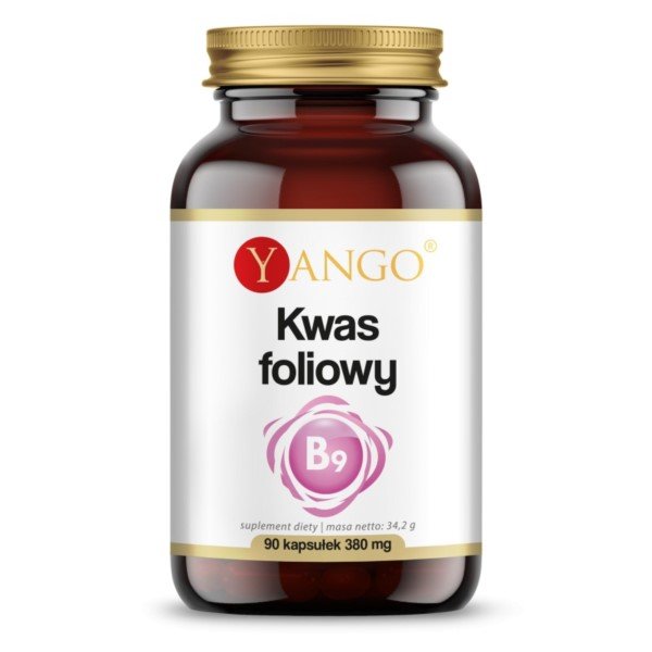 Фото - Вітаміни й мінерали Yango Kwas Foliowy Suplementy diety, 90 kaps 