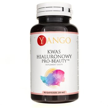 Yango, Kwas Hialuronowy Pro-Beauty, Suplement diety, 90 kaps. - Yango