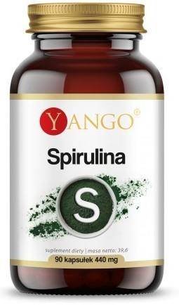Фото - Вітаміни й мінерали Yango Suplement diety,  Spirulina 440 mg 90 k 