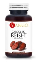 Yango, suplement diety zarodniki reishi, 100 kapsułek