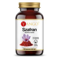 YANGO Szafran, 60kaps. Suplement diety Yango