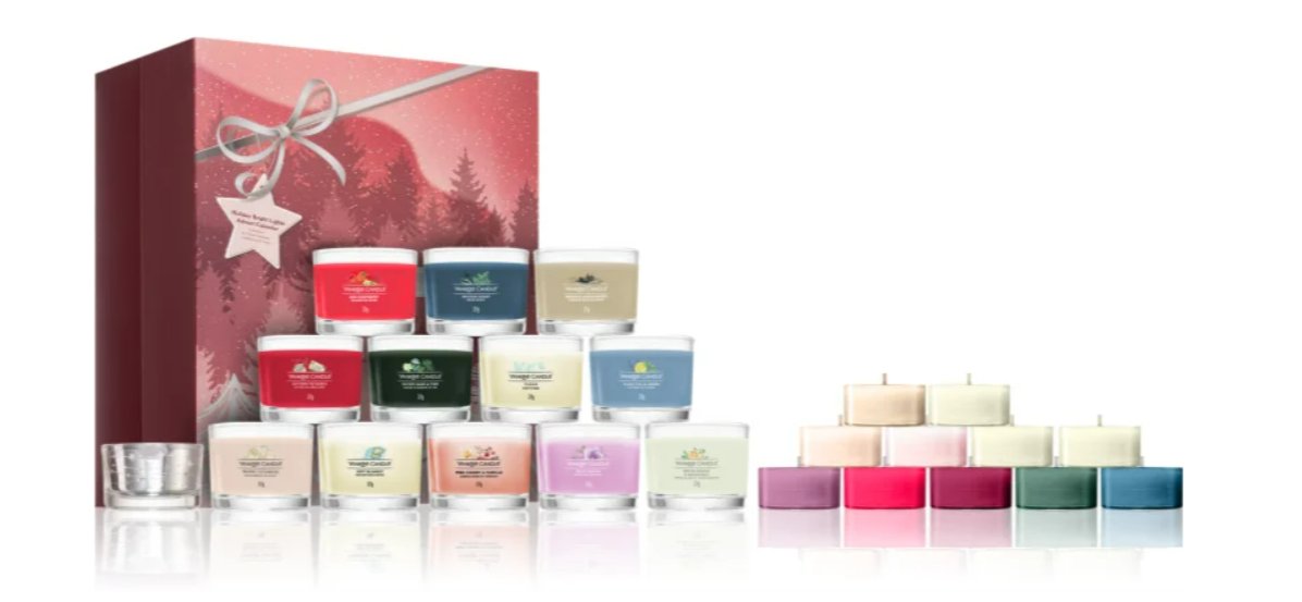 Yankee Candle KALENDARZ ADWENTOWY ZESTAW ŚWIĄTECZNY ZESTAW NA PREZENT