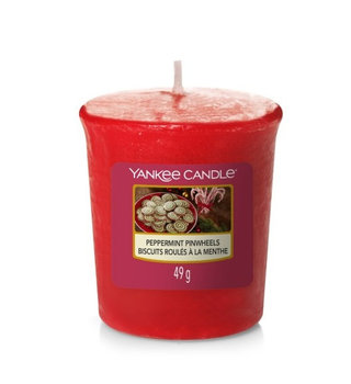 Yankee Candle Peppermint Pinwheels Votive Świeca Zapachowa Sampler 49G - Yankee Candle