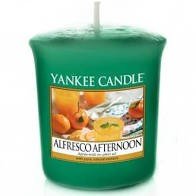 Yankee Candle Sampler Alfresco Afternoon Votive świeca zapachowa Łąka - Yankee Candle