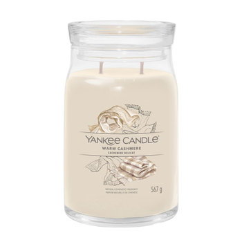Yankee Candle Signature Warm Cashmere Duża Świeca Zapachowa 567G - Yankee Candle