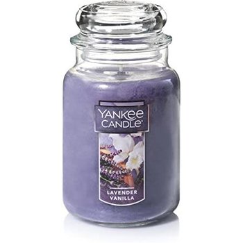 Yankee Candle, Świeca zapachowa Large Jar Lavender Vanilla 623g - Yankee Candle