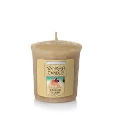 Yankee Candle, Świeca zapachowa Samplers Coconut Island, 49 g - Yankee Candle