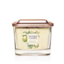 Yankee Citrus Grove Średnia Świeca 3 knoty Cytrusy na lato! - Yankee Candle