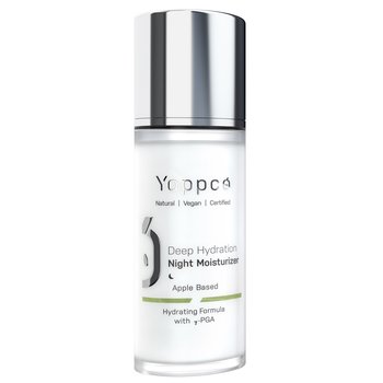 Yappco, głęboko nawilżający krem do twarzy na noc, 50 ml - Yappco