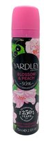 yardley blossom & peach spray do ciała 75 ml     