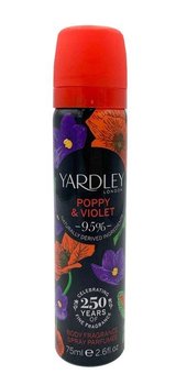 Yardley, London Poppy & Violet, perfumowany dezodorant, 75 ml  - Yardley