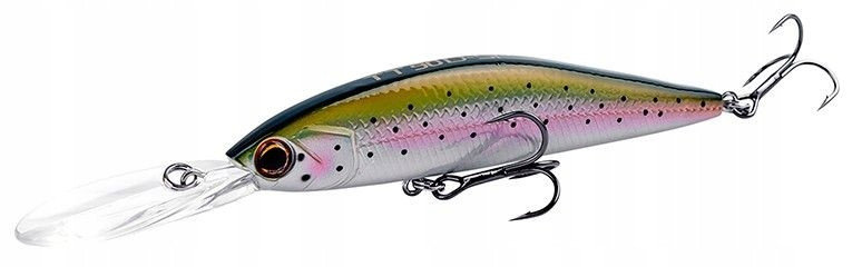 Leurres SHIMANO Yasei Trigger Twitch S - 90mm, Pêche Truite De Mer - Profondeur 0-2m - Multicolore