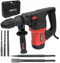 Yato Młot Udarowy Młotowiertarka Sds Plus 1100W 4,5J 3 Funkcje + Dłuta Yato