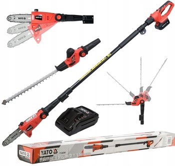 YATO NARZĘDZIE WIELOFUNKCYJNE 18V +2Ah 2w1 OKRZESYWARKA NOŻYCE DO ŻYWOPŁOTU - YATO