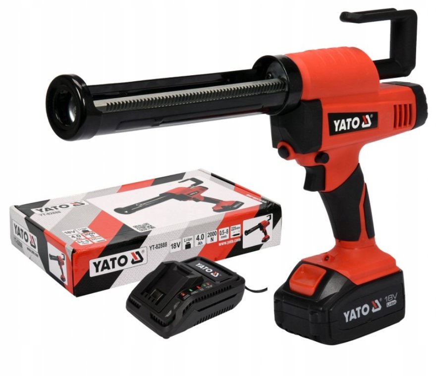 Yato Pistolet Do Silikonu I Kleju 18V + Aku.