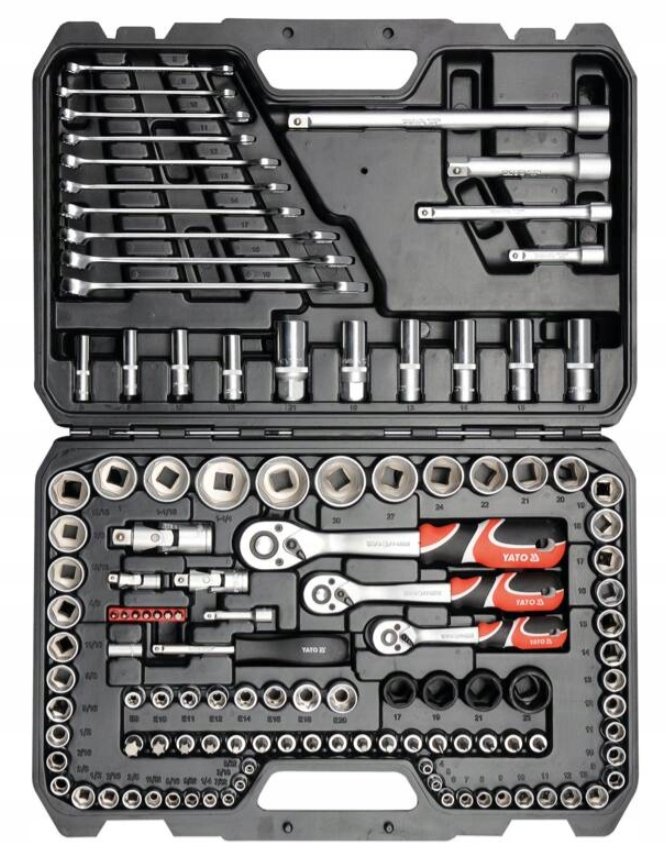 YATO Zestaw kluczy XL 1/4