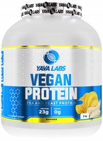 Yava Labs Vegan Protein 2kg Banan Inna marka
