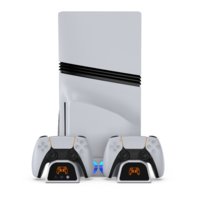 YAXO Podstawka chłodząca i ładująca ARCTIC BREEZE NE do PS5 3in1 Alpine White Inny producent