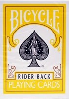 Yellow, karty, Bicycle Bicycle