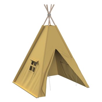 Yellow Tipi, Tipi, 110x110x155cm, Cotton Story - Yellow Tipi