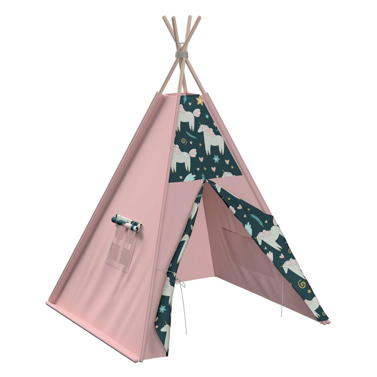Yellow Tipi, Tipi, 110x110x155cm, Magic Collection Yellow Tipi