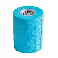 YellowSPORT - Bandaż kohezyjny 5cm niebieski