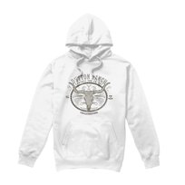 Yellowstone Bluza Z Kapturem Męska Dutton Ranch (M / Ciepły Biały)