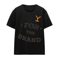 Yellowstone T-Shirt Unisex Dla Dorosłych For The Brand (S (52-55 Cm) / Czarny)