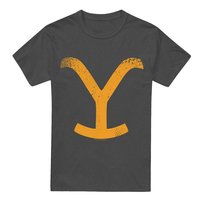 Yellowstone T-Shirt Unisex Dla Dorosłych Large Brand (3XL / Grafitowy)