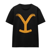 Yellowstone T-Shirt Unisex Dla Dorosłych Large Brand (L / Czarny)