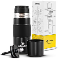 Yerbomos X ALL IN ONE - 450 ml - Matero, termos i bombilla w jednym (czarny) Inna marka