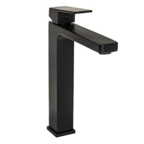 Yoka Home bateria umywalkowa SARA36 czarna wysoka nablatowa loft