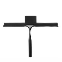 Yoka Home Ściągaczka do kabiny HOLI: Czarny mat, montaż bez wiercenia (3M)