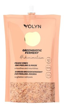 Yolyn, Greenbiotic Ferment, Bardzo Brzoskwiniowy Peeling-maska 2w1, 50ml - Yolyn