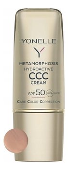 Yonelle, Metamorphosis Hydroactive CCC, Hydroaktywny Krem koloryzujący do twarzy SPF50 3 Gold Tan, 30 ml - Yonelle