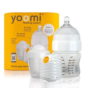 Yoomi, Butelka z kapsułą i podgrzewaczem, 140 ml