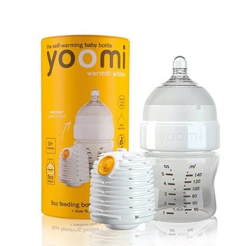 Yoomi, Butelka ze smoczkiem i podgrzewaczem, 140 ml