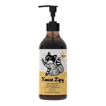 Yope, Natural, Mydło do rąk Kwiat Lipy, 500 ml - Yope