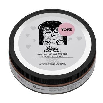 Yope, Róża Kadzidłowiec, naturalne odżywcze masło do ciała, 200 ml - Yope