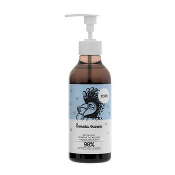 Yope, Świeża Trawa, szampon do włosów przetłuszczających się, 300 ml - Yope
