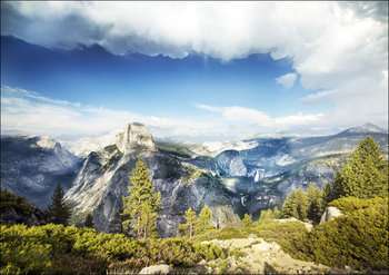Yosemite National Park., Carol Highsmith - plakat 50x40 cm - Galeria Plakatu