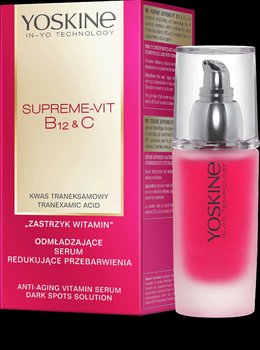 YOSKINE, Supreme Vit B12 & C, Odmładzające Serum redukujące przebarwienia, 30ml - Dax Cosmetics