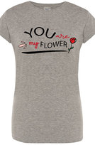 You Are My Flower Walentynki T-Shirt Damski r.L