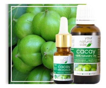 Your Natural Side, naturalny 100% olej cacay nierafinowany, 30 ml - Your Natural Side