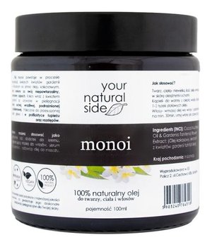 Your Natural Side, olej Monoi&Kokos, 100 ml - Your Natural Side