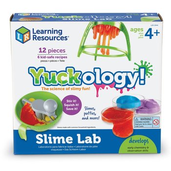Yuckology! Wielkie Laboratorum, Eksperymenty, Slime Lab, Zestaw Naukowy - Learning Resources