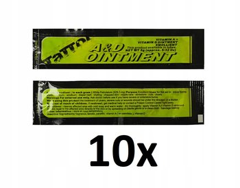 YUELONG Maść z witaminami A+D | Po makijażu permanentnym i tatuażu | PL - Inna marka