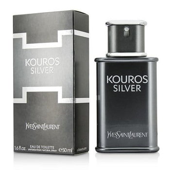 Yves Saint Laurent, Kouros Silver, woda toaletowa, 50 ml - Yves Saint Laurent