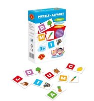 Zabawa i Nauka, puzzle Alfabet, gra edukacyjna, Alexander